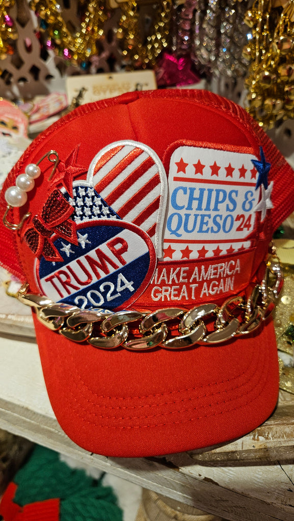 Chips & Queso '24 Trump Cap