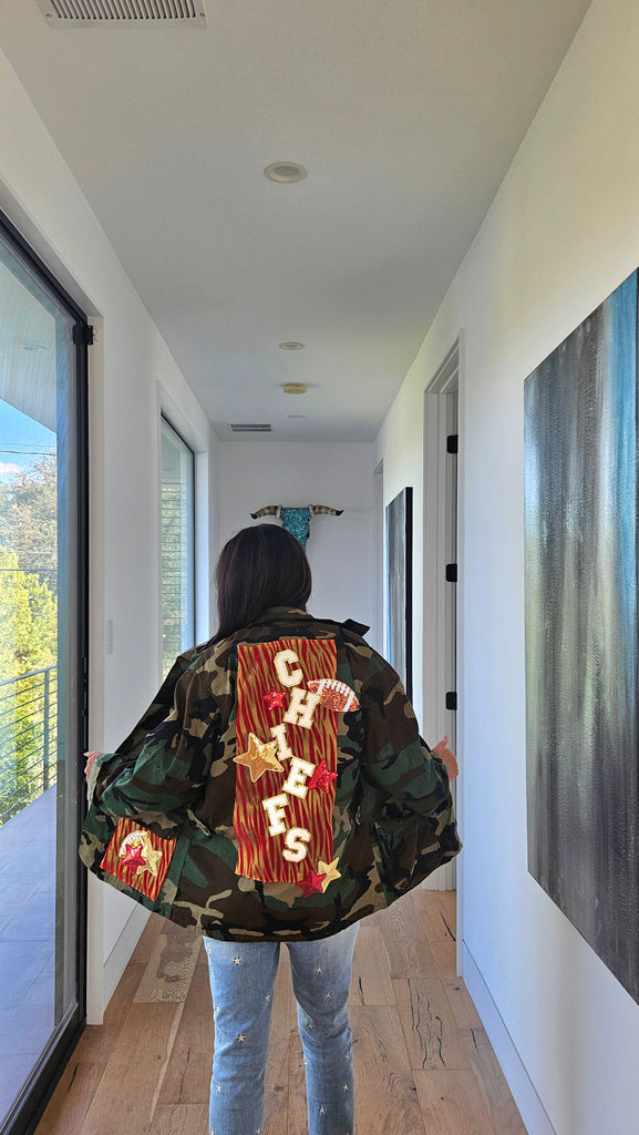 KC Chiefs Camo Jacket