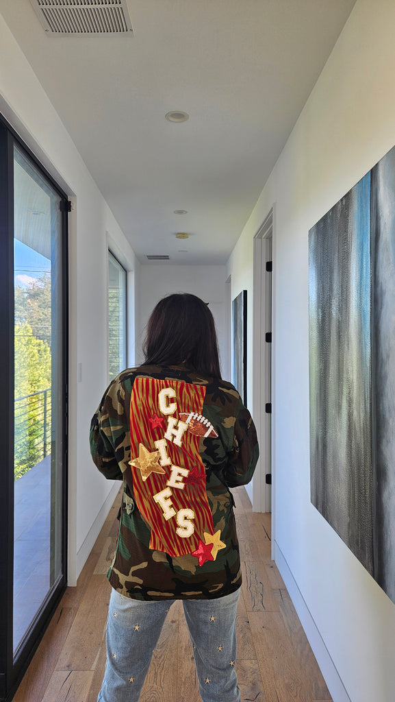 KC Chiefs Camo Jacket