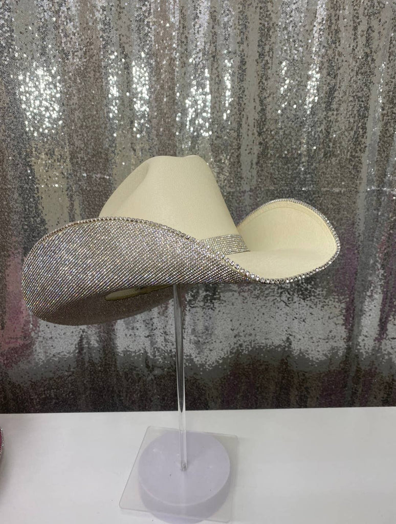 The Cowgirl Hat in Crystal Rhinestones