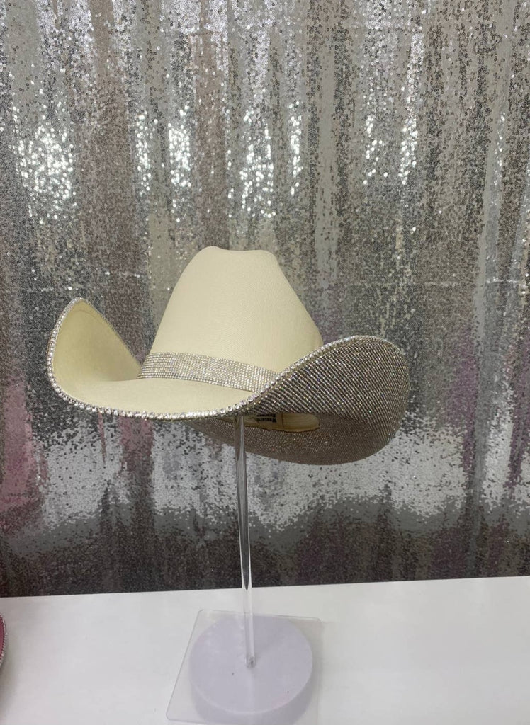 The Cowgirl Hat in Crystal Rhinestones